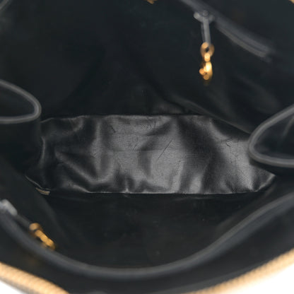 Chanel Lambskin CC Shoulder Bag Black 5 of 10