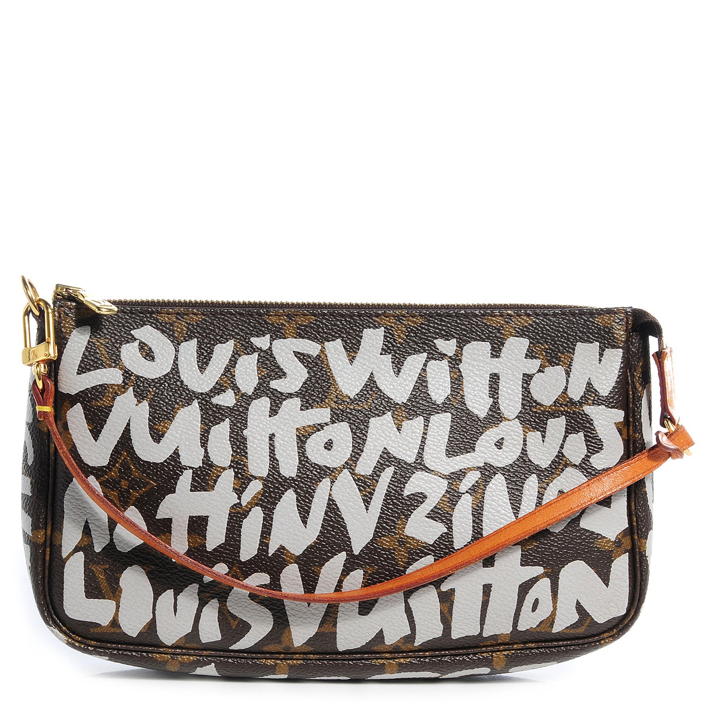 Monogram Graffiti Pochette Accessories Silver
