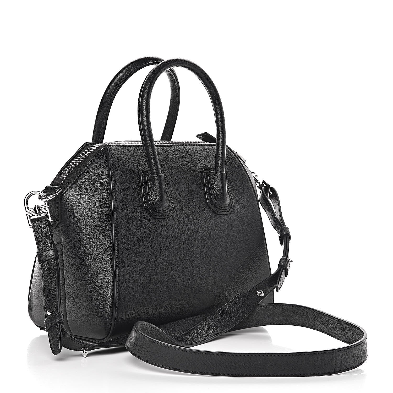 Givenchy Sugar Goatskin Mini Antigona Black 3 of 10