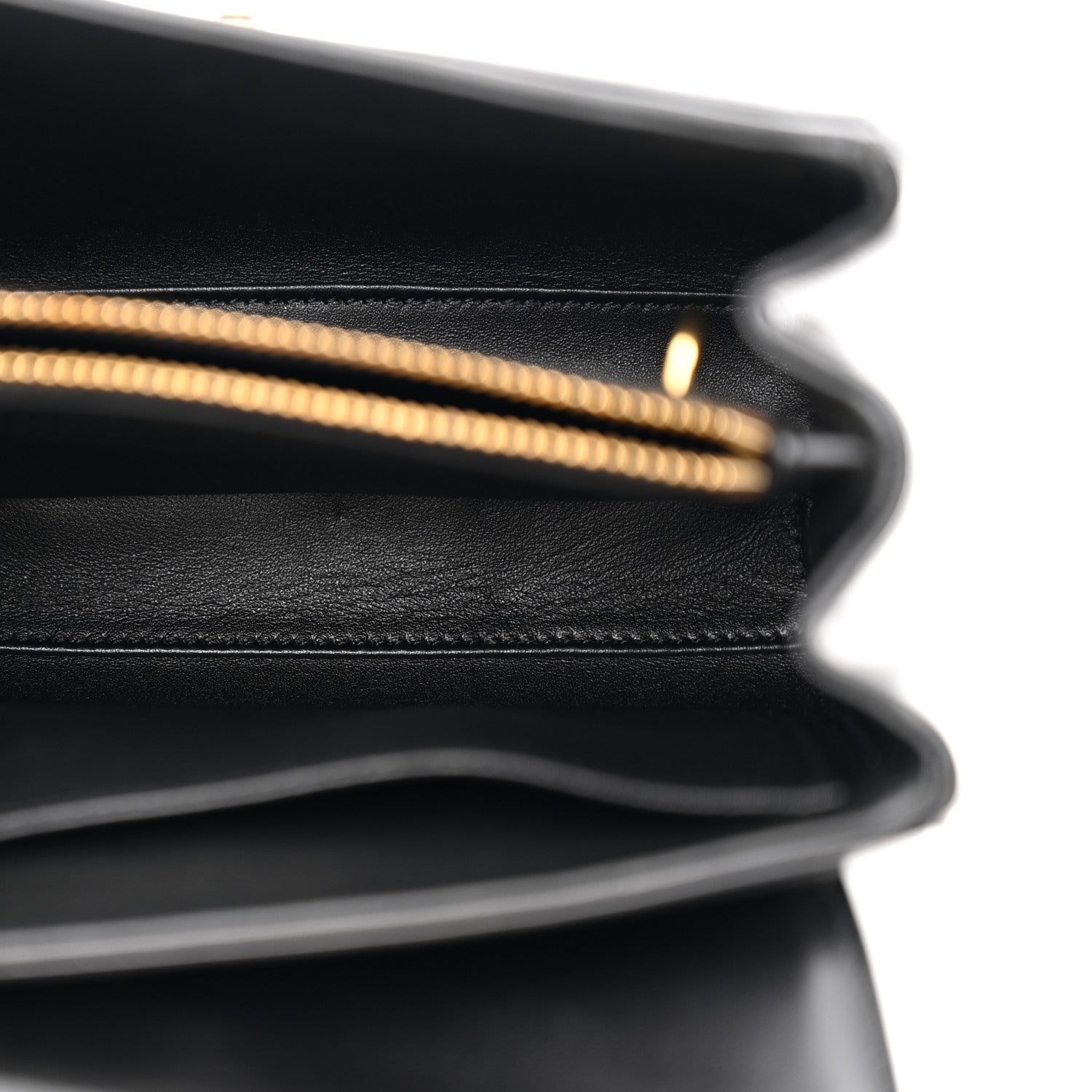 Celine Satinated Calfskin Small 16 Top Handle Bag Black 5 of 10