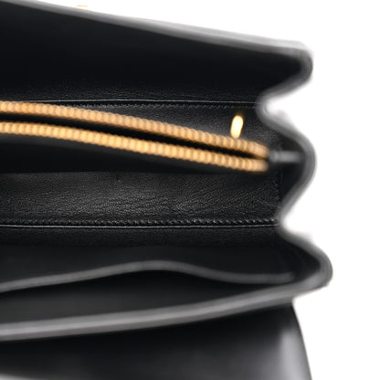 Celine Satinated Calfskin Small 16 Top Handle Bag Black 5 of 10