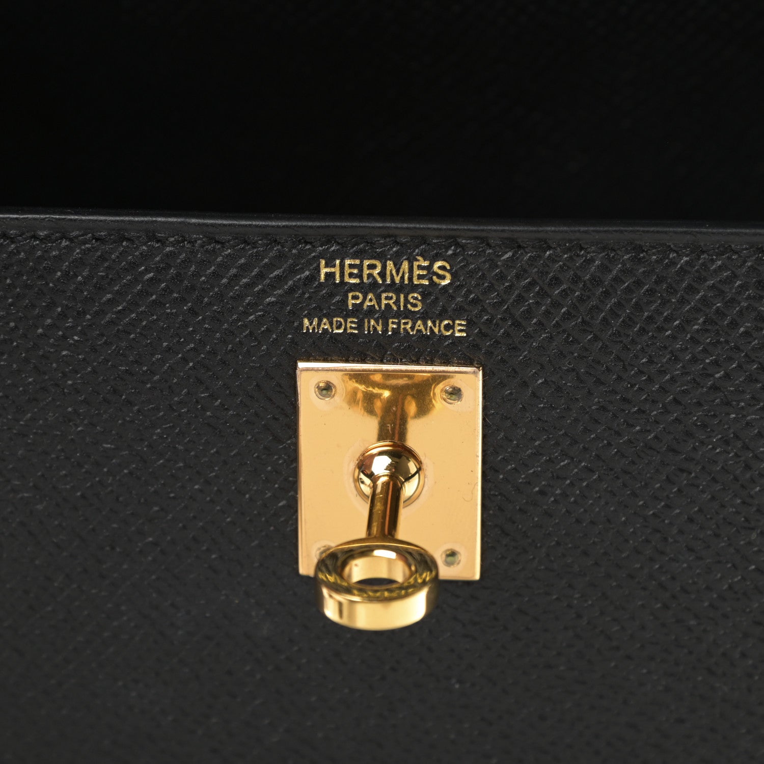 Hermes Epsom Kelly Sellier 25 Black 6 of 12