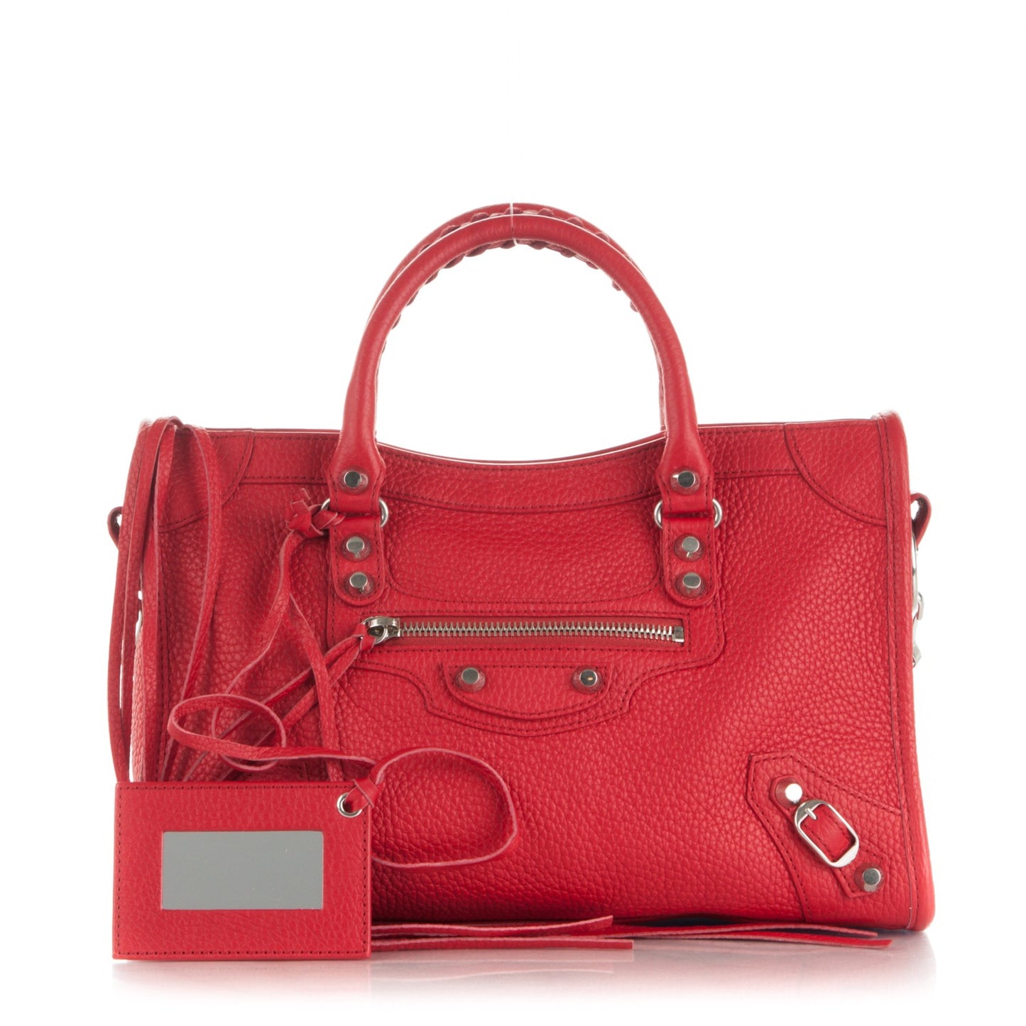 Vibrato Calfskin Classic Silver Hardware S City Rouge Cerise