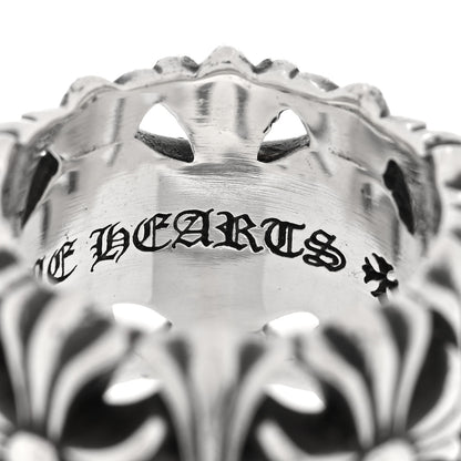 Chrome Hearts Sterling Silver Cemetery Cross Ring 56 7.5 5 of 5