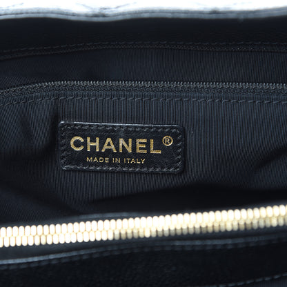 Chanel Caviar Quilted Grand Shopping Tote GST Black 6 of 13