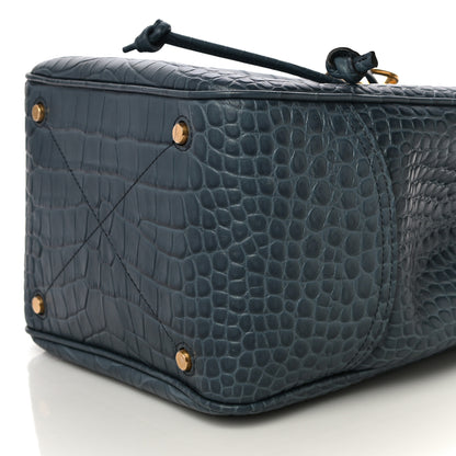 Mulberry Crocodile Embossed Hampstead Dark Stone 10 of 10