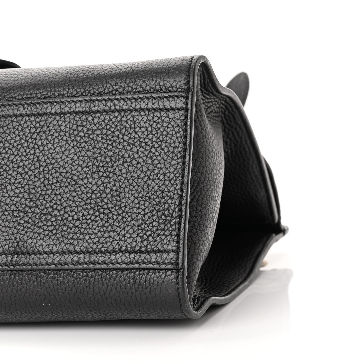 Calfskin Small GG Marmont Top Handle Bag Black