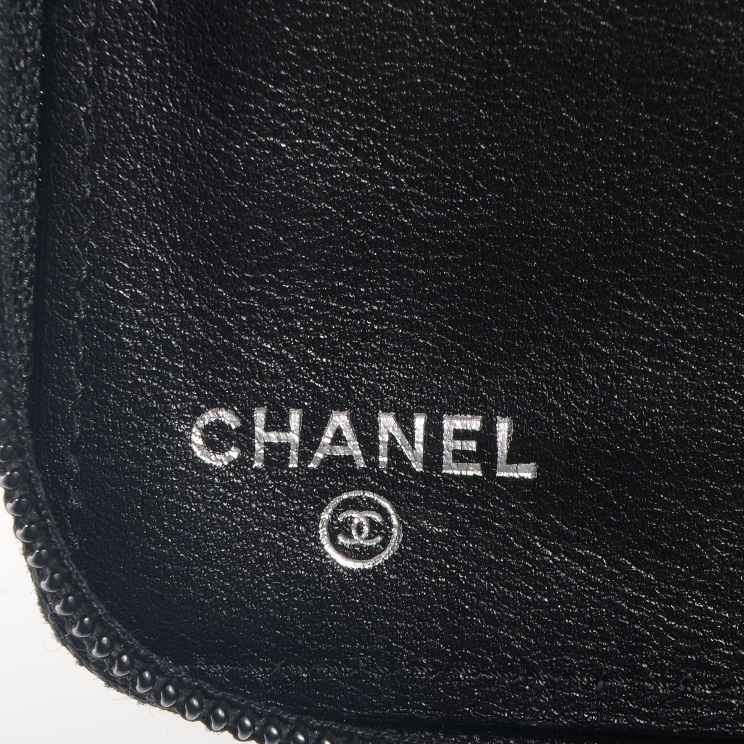 Chanel Caviar Timeless Travel Zip Wallet Black 6 of 8