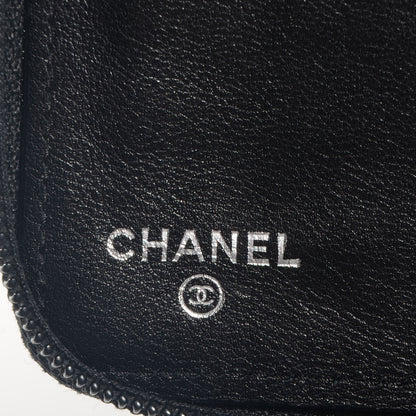 Chanel Caviar Timeless Travel Zip Wallet Black 6 of 8