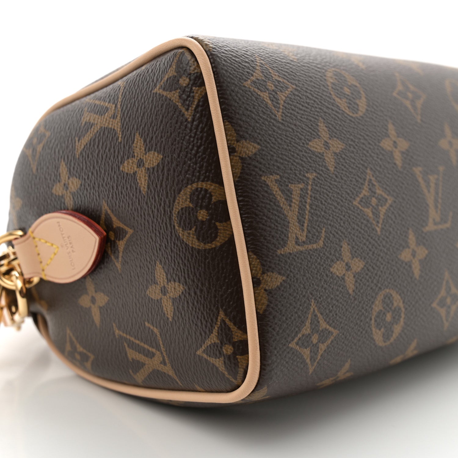 Louis Vuitton Monogram Speedy Bandouliere 20 Beige 8 of 9