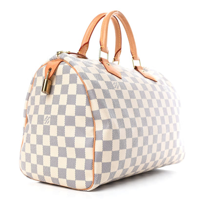 Louis Vuitton Damier Azur Speedy 30 2 of 4