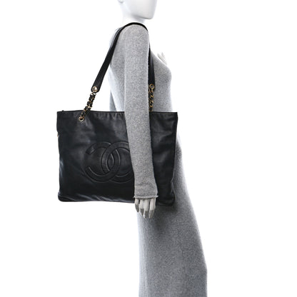 Chanel Lambskin Timeless CC Shoulder Bag Black 2 of 13