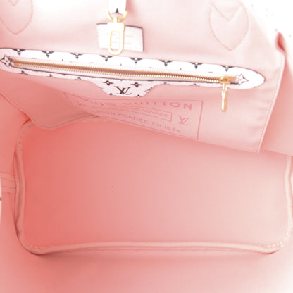 Louis Vuitton Monogram Giant Neverfull MM Rouge 5 of 10