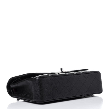 Chanel Caviar Quilted Medium Double Flap Black 4 of 12