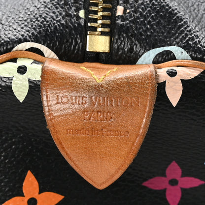 Louis Vuitton Monogram Multicolor Speedy 30 Black 6 of 13