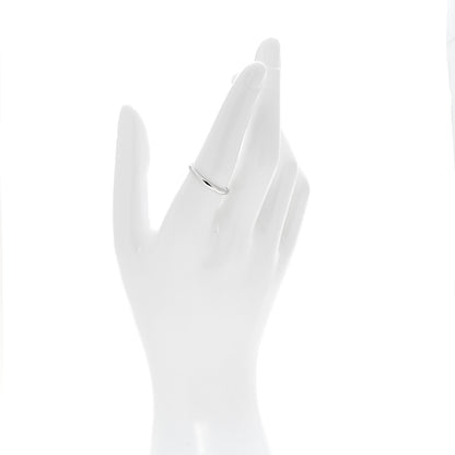 Tiffany Platinum 2mm Forever Wedding Band Ring 56 7.75 2 of 5