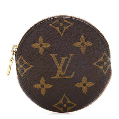 Louis Vuitton Monogram Round Coin Purse 1 of 9