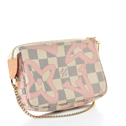 Louis Vuitton Damier Azur Tahitienne Mini Pochette Accessories 3 of 8