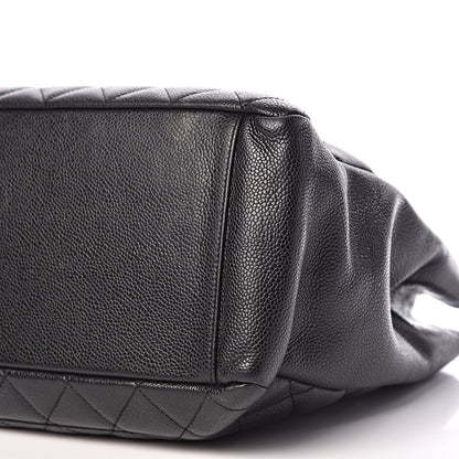 Chanel Caviar Quilted Grand Shopping Tote GST Black 14 of 19