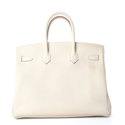 Hermes Togo Birkin 35 Craie 4 of 36