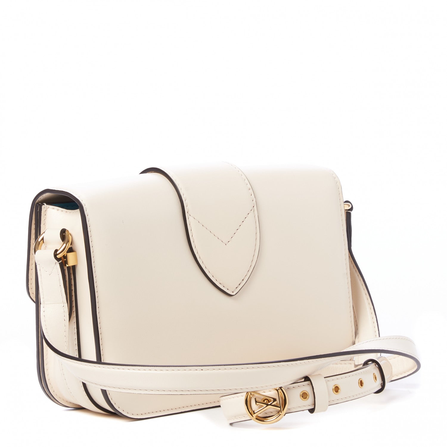 Louis Vuitton Smooth Calfskin LV Pont 9 Cream 3 of 8