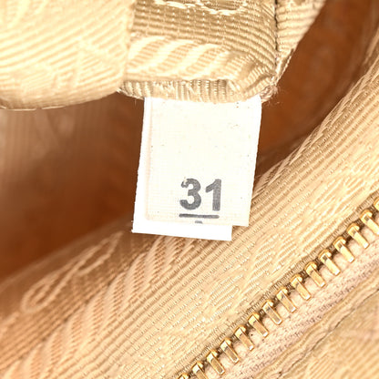 Prada Tessuto Nylon Saffiano Crossbody Bag Talco 8 of 15