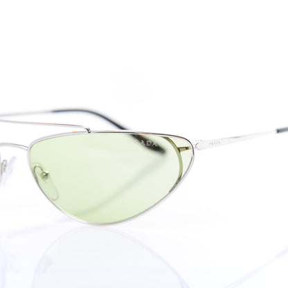 Prada Metal Cat Eye Sunglasses SPR 62V Green 7 of 8