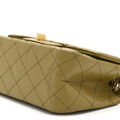 Chanel Aged Calfskin Quilted 2.55 Reissue 224 Flap  Khaki 10 of 10