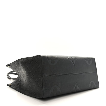 Louis Vuitton Empreinte Monogram Giant Onthego GM Black 4 of 8