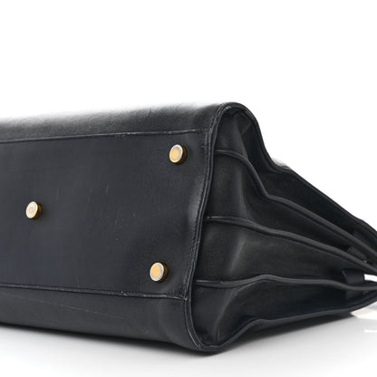 Saint Laurent Calfskin Small Sac De Jour Navy 10 of 26