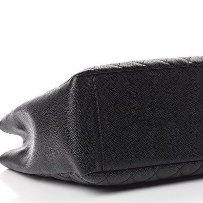 Chanel Caviar Quilted Grand Shopping Tote GST Black 8 of 10