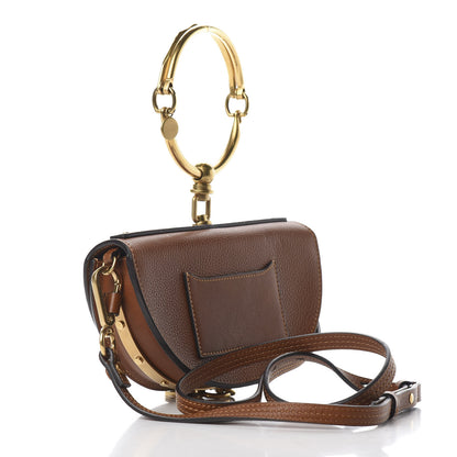 Chloe Calfskin Small Nile Bracelet Minaudiere Bag Caramel 2 of 14