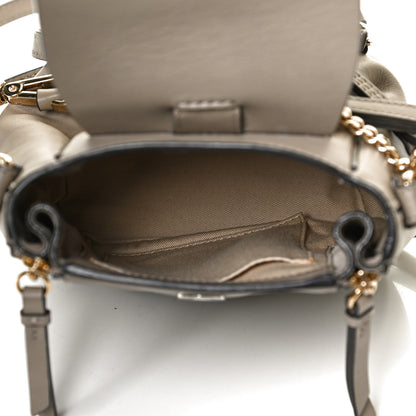 Chloe Suede Calfskin Mini Faye Backpack Motty Grey 5 of 13