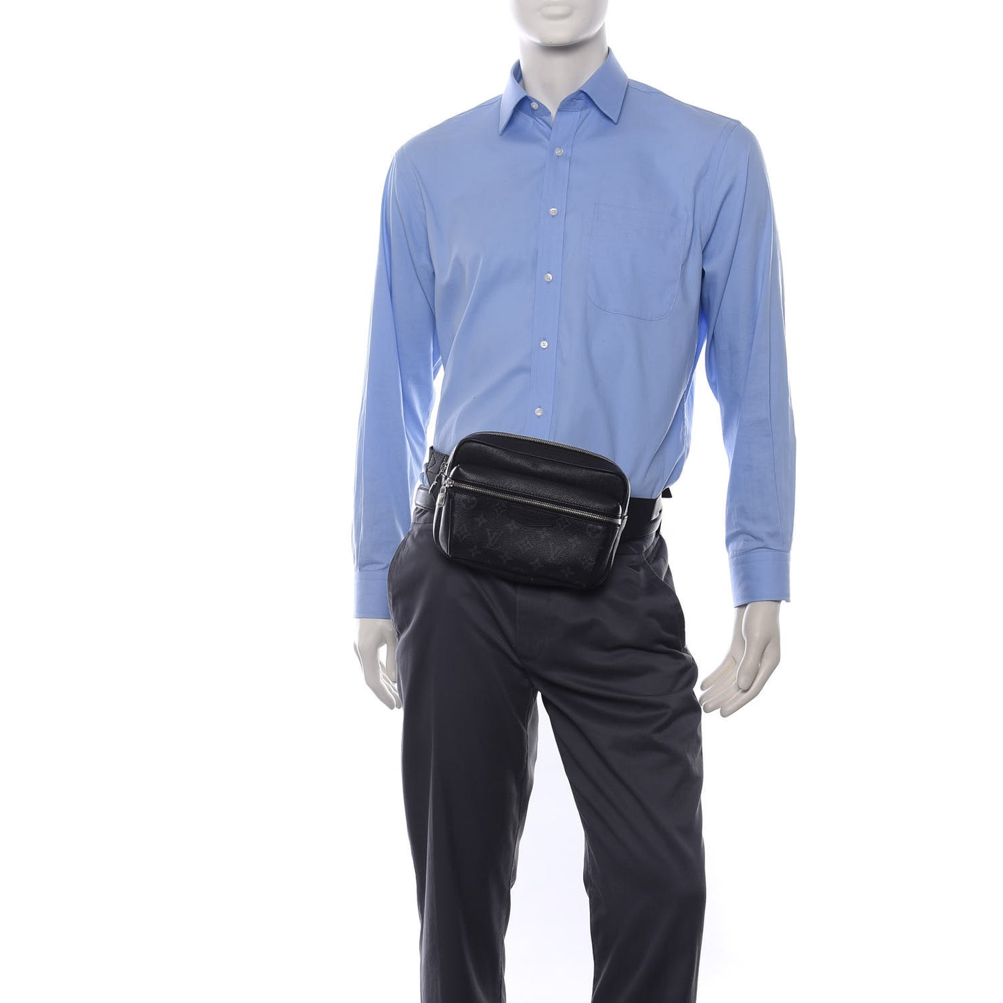 Taiga Monogram Outdoor Bumbag Black
