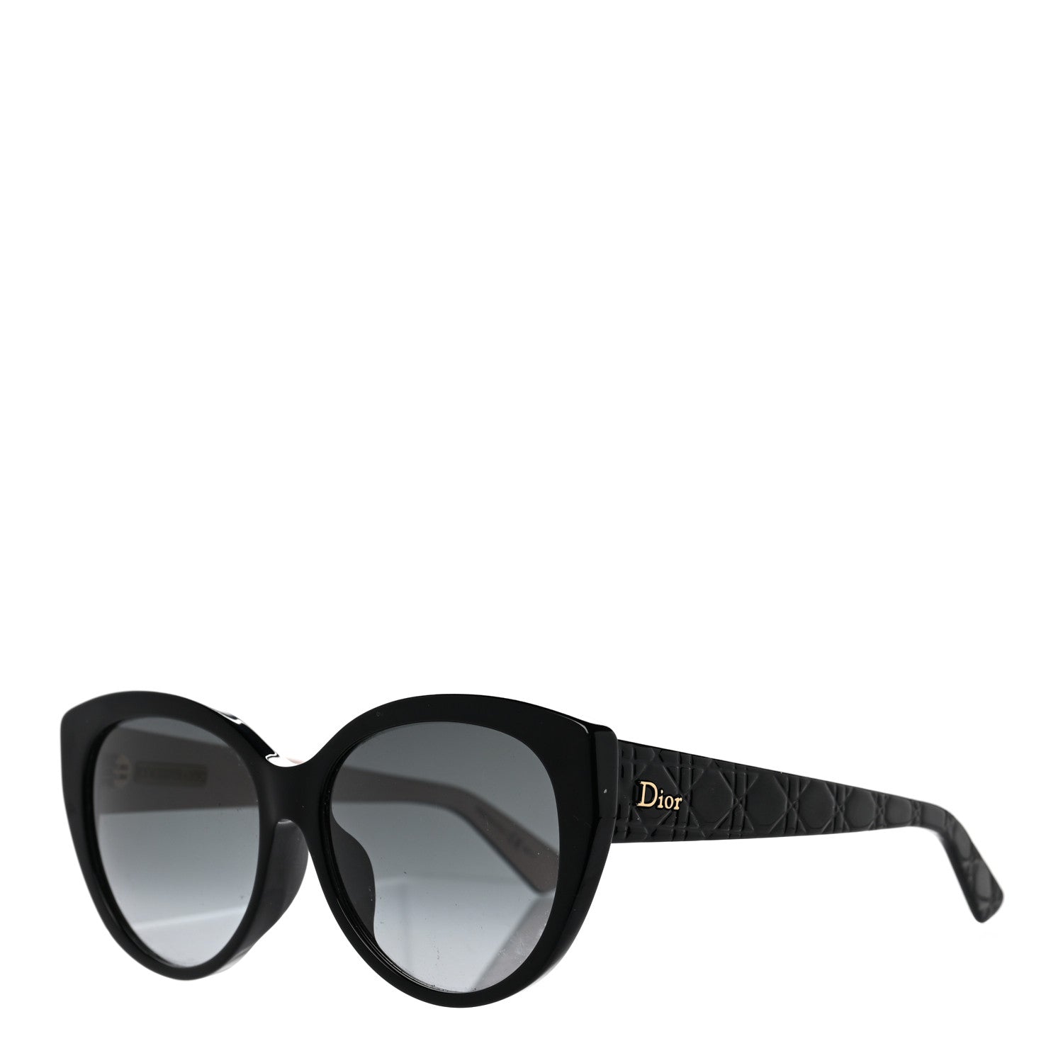 Christian Dior Cannage Dior Lady 1 Sunglasses Black 1 of 8