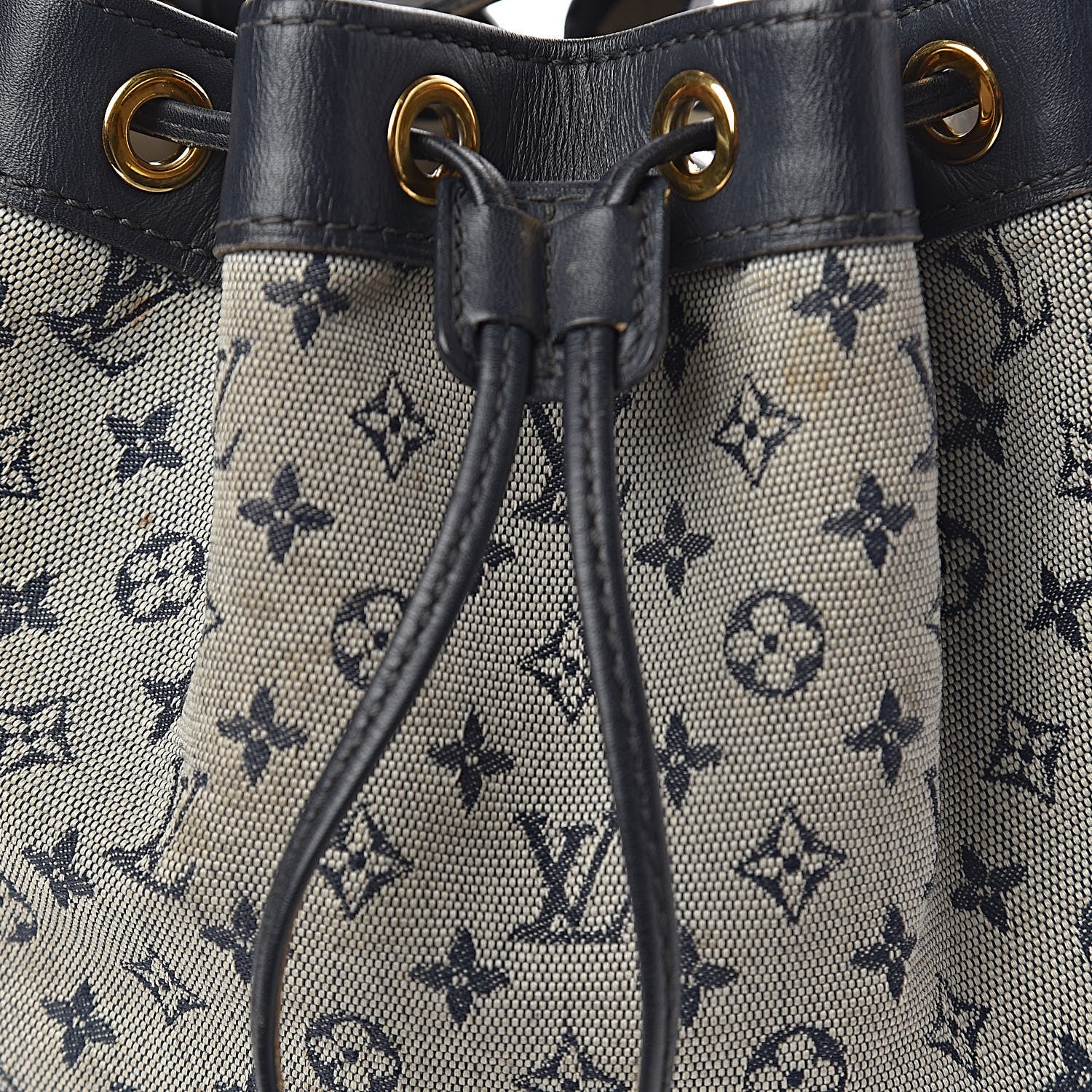 Louis Vuitton Mini Monogram Noelie Blue 25 of 28