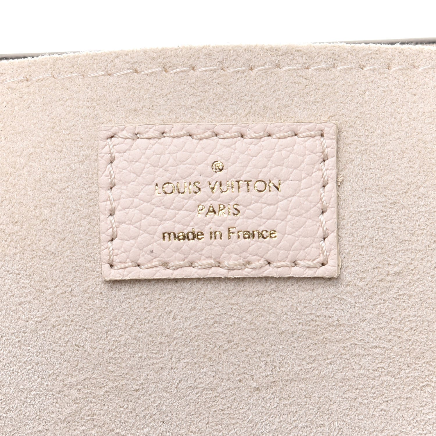 Louis Vuitton Empreinte Monogram Giant By The Pool Petit Sac Plat Cream Saffron 6 of 9