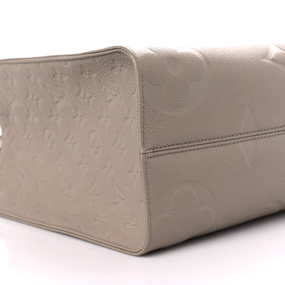 Louis Vuitton Empreinte Monogram Giant Onthego MM Tourterelle 7 of 8
