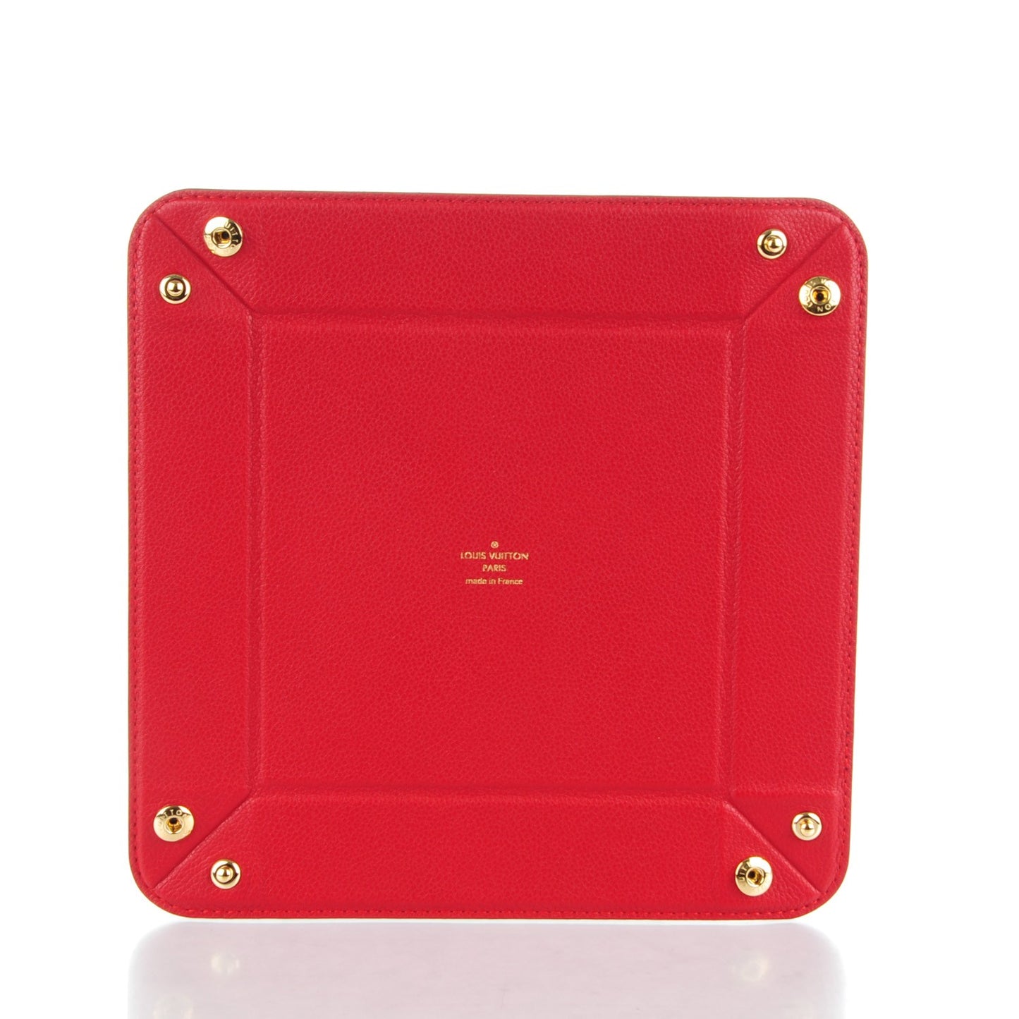 Monogram Change Tray Rouge