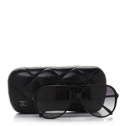 Chanel Aviator Sunglasses 5287 Black 9 of 9