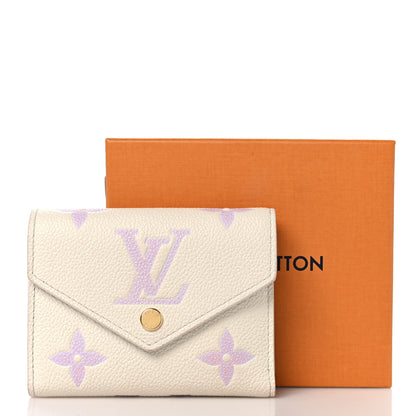 Louis Vuitton Empreinte Monogram Giant Victorine Wallet Latte Bubble Tea 9 of 9
