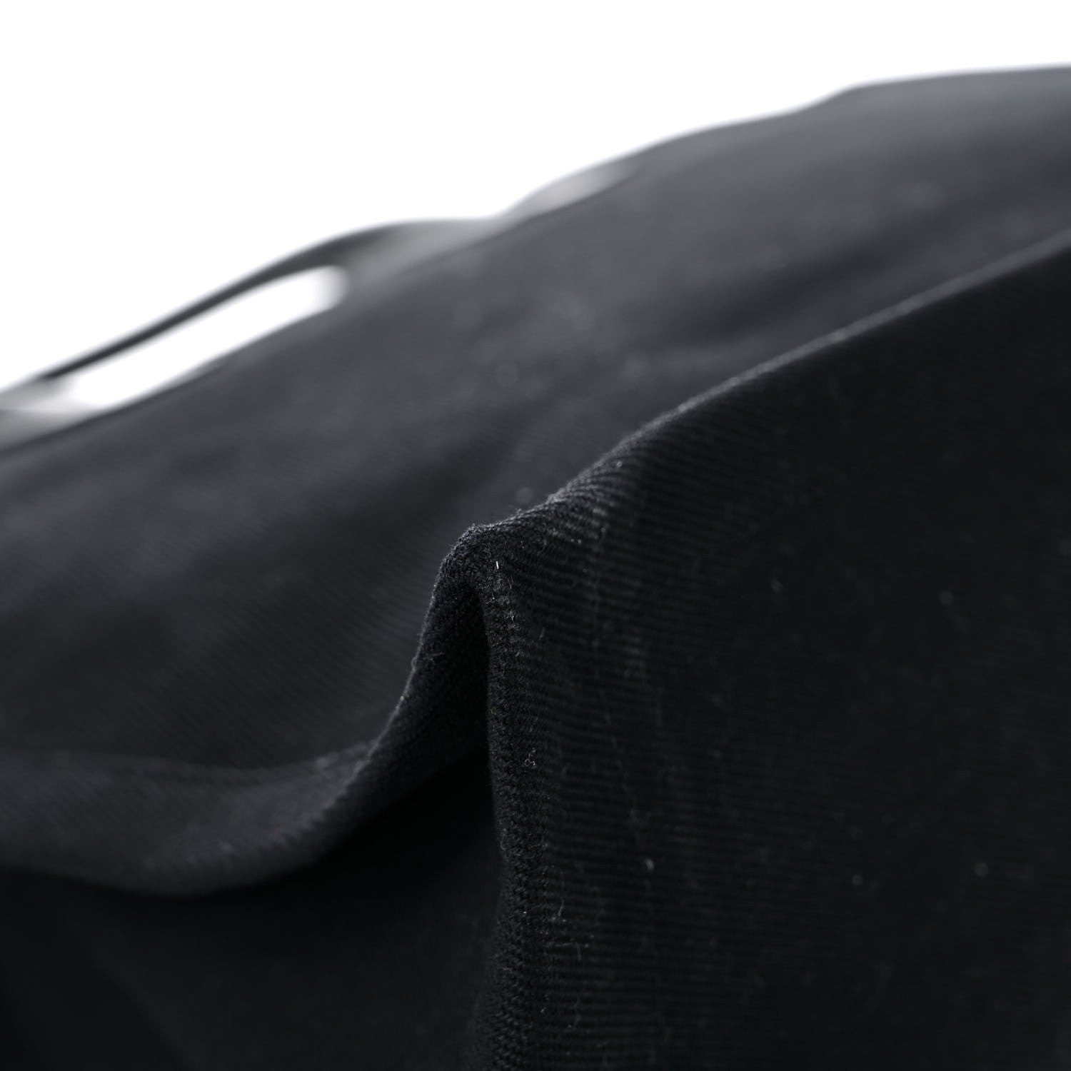Saint Laurent Linen Calfskin Rive Gauche Tote Black 10 of 14
