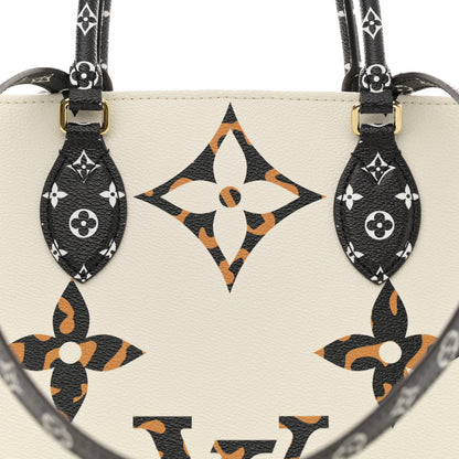 Louis Vuitton Monogram Giant Jungle Onthego GM Ivory 8 of 12