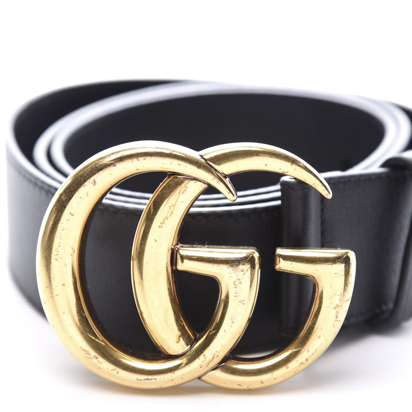 Calfskin Double G 40mm Belt 85 34 Black