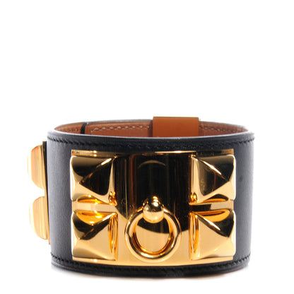 Hermes Chamonix Collier de Chien CDC Bracelet Black Small 1 of 6