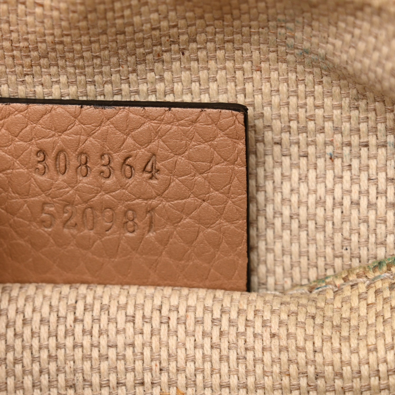 Gucci Pebbled Calfskin Small Soho Disco Bag Camelia 7 of 16