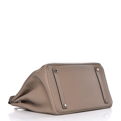 Hermes Togo Birkin 35 Gris Tourterelle 5 of 34