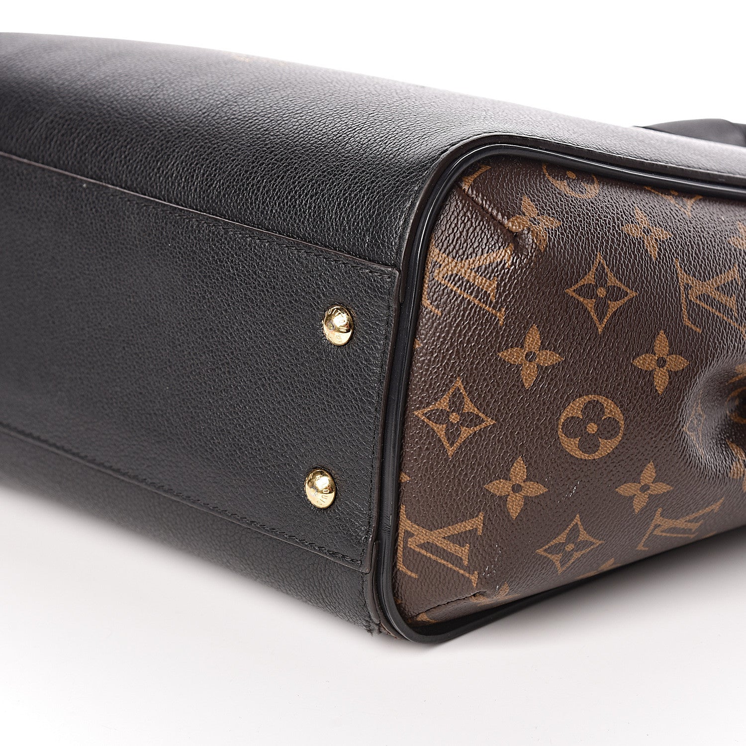 Louis Vuitton Calfskin Monogram Kimono Tote Black 8 of 10