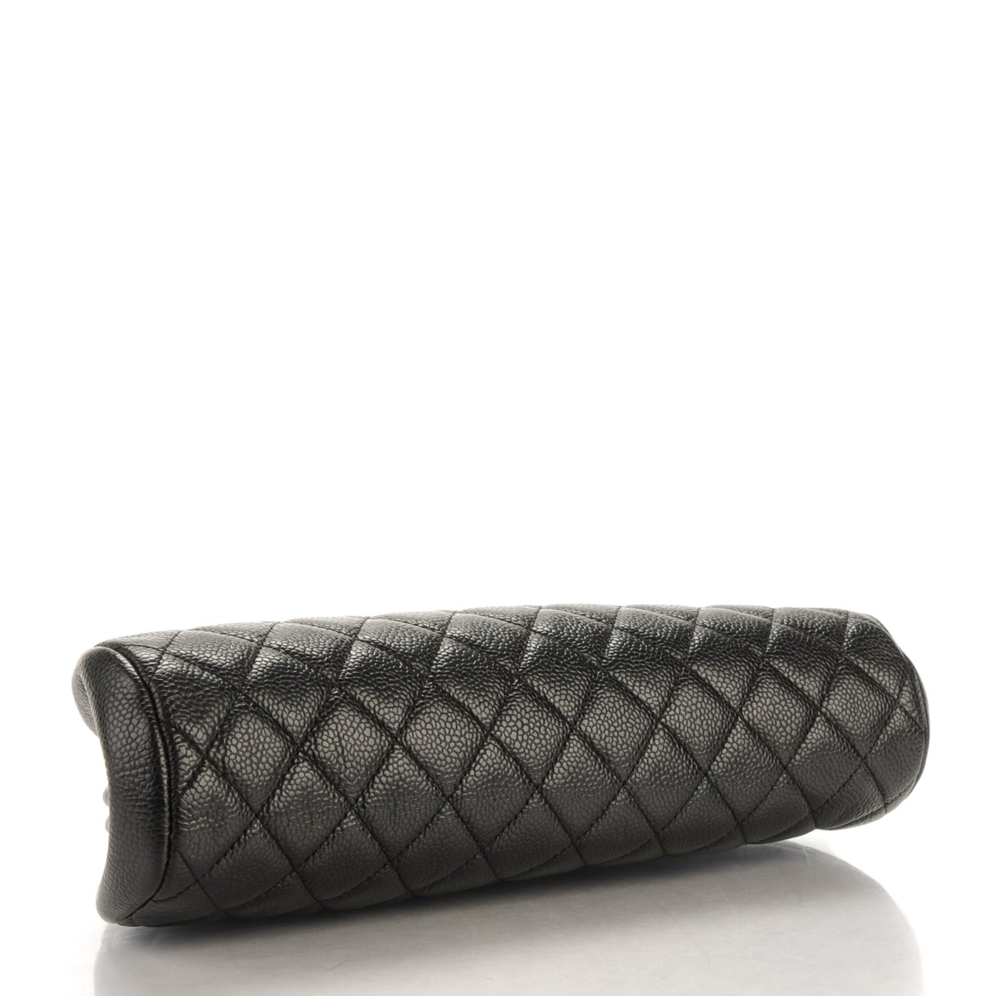 Caviar Quilted Timeless Clutch Black
