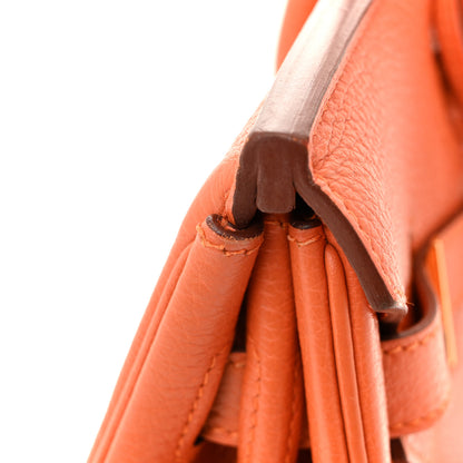 Hermes Togo Birkin 30 Orange 13 of 16